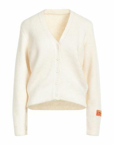 Heron Preston Woman Cardigan White Polyamide, Alpaca wool, Acrylic Cover