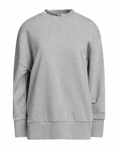 Stella Mccartney Woman Sweatshirt Grey Cotton Cover