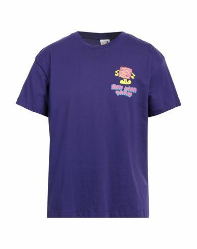 Sky High Farm Workwear Man T-shirt Purple Organic cotton Cover