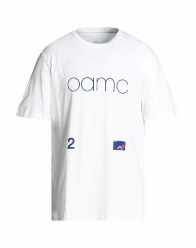 Oamc Man T-shirt White Cotton Cover