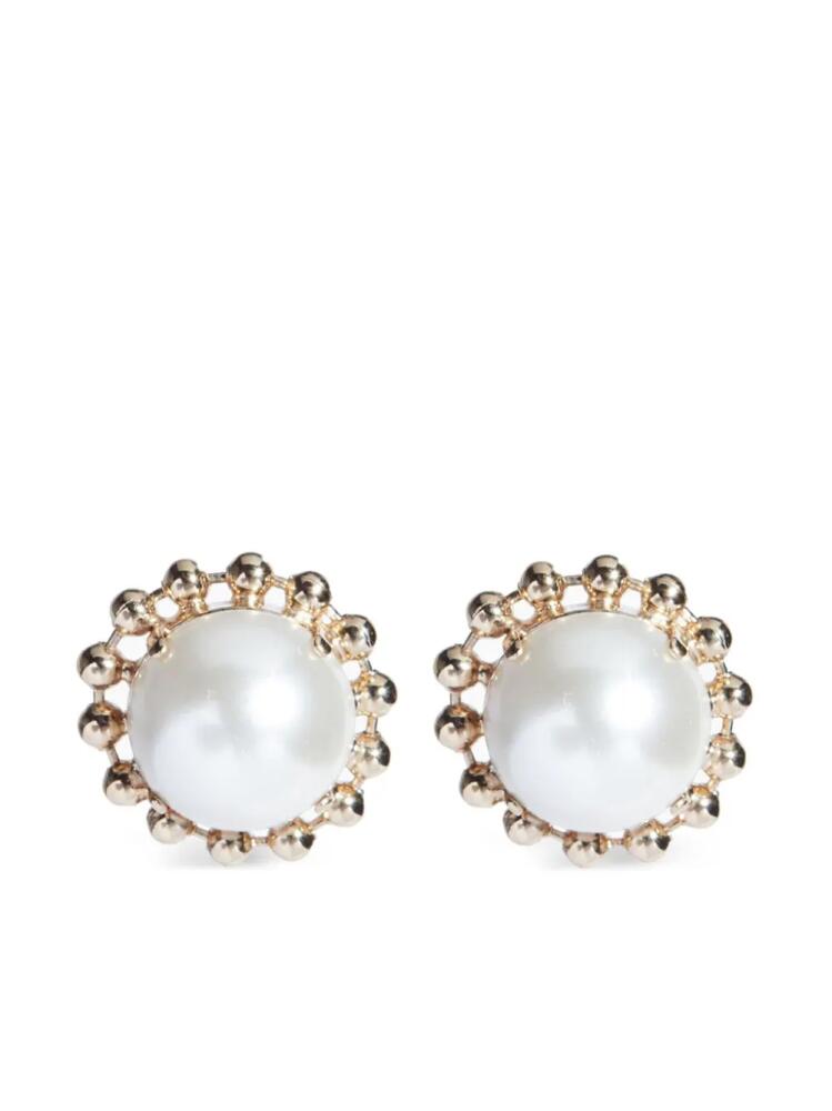 Carolina Herrera pearl-detail earrings - Gold Cover