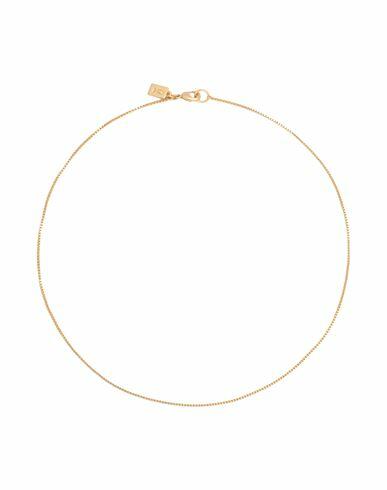 Crystal Haze Woman Necklace Gold Brass, 750/1000 gold plated Cover