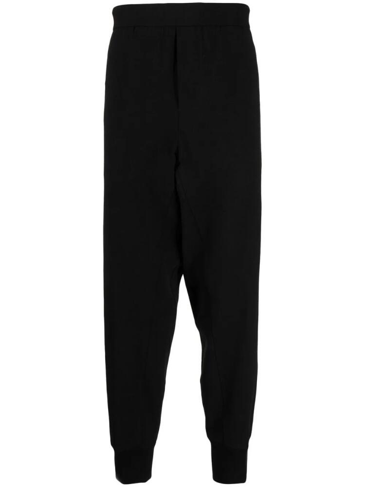 James Perse drop-crotch stretch trousers - Black Cover