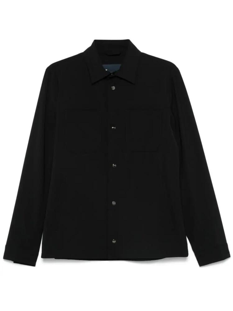 Herno chest-pockets shirt - Black Cover