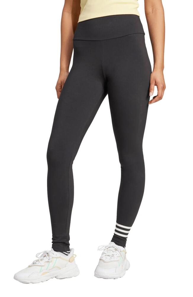 adidas Adicolor Neuclassics Lifestyle Leggings in Black/Cloud White Cover