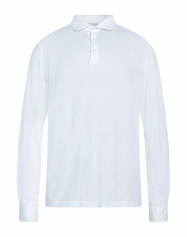 Filippo De Laurentiis Man Polo shirt White Cotton Cover