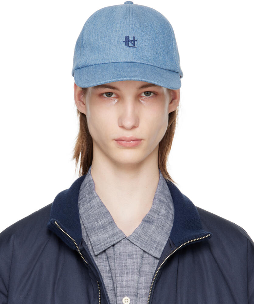 nanamica Blue Denim Cap Cover