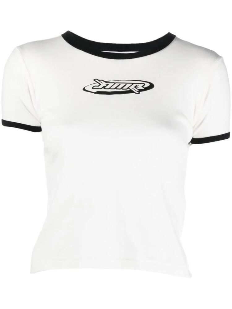 AMBUSH graphic-print cotton T-shirt - White Cover