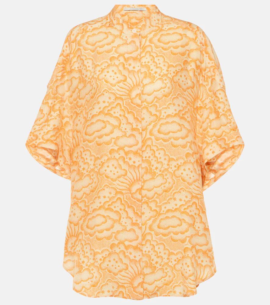 Stella McCartney Printed silk blouse Cover