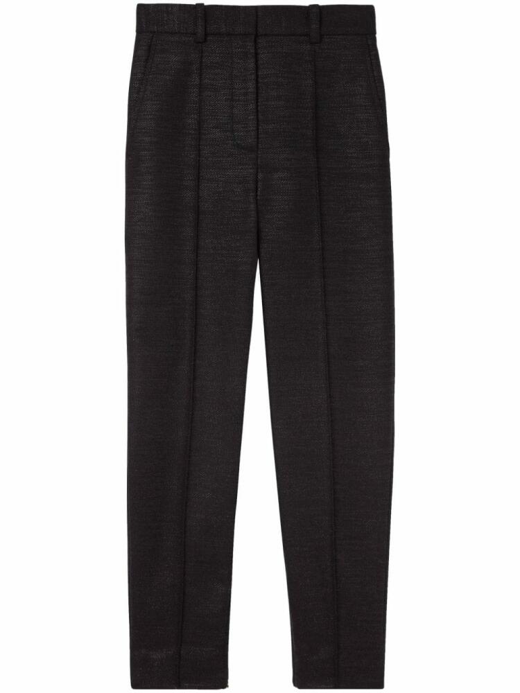 St. John metallic twill trousers - Black Cover