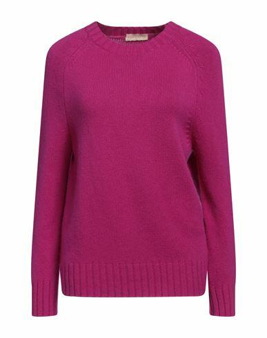 Purotatto Woman Sweater Fuchsia Cashmere Cover