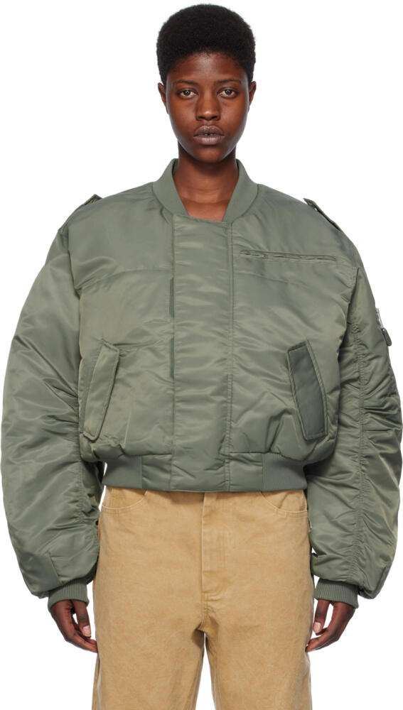 Entire Studios Khaki A-2 Bomber Jacket Cover