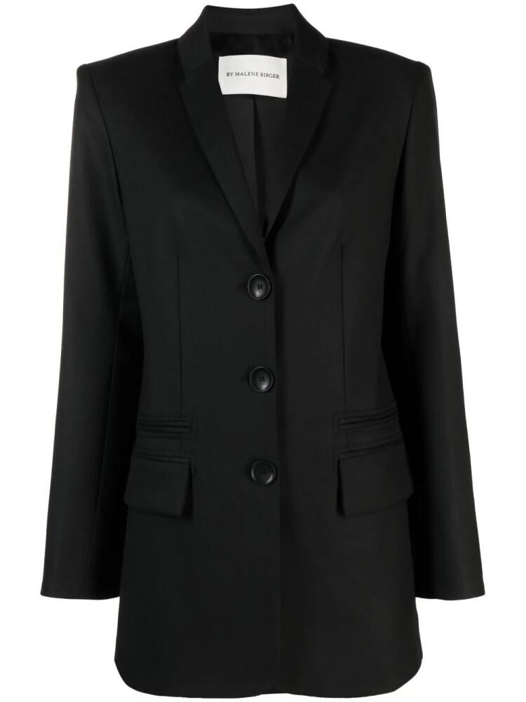 By Malene Birger single-breasted blazer - Black Cover