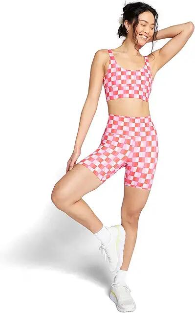 Beach Riot Zappos Print Lab: Check Me Out Leah Top (Optical Checkers) Women's Lingerie Cover