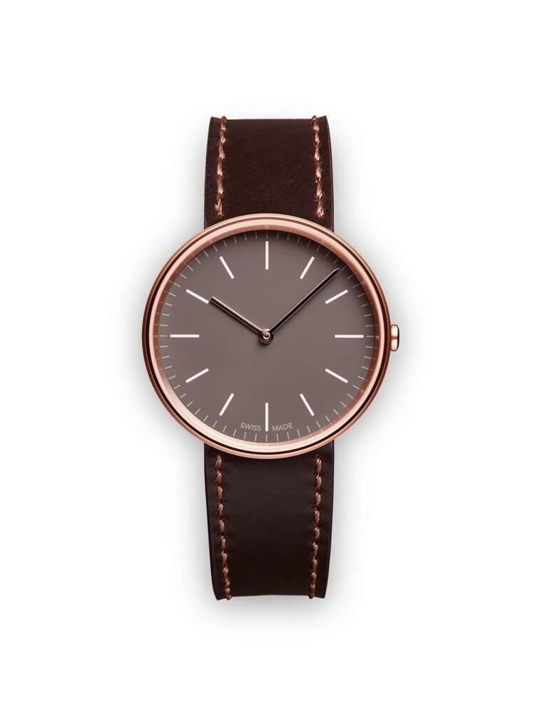 Uniform Wares M35 two-hand watch - Brown Cover