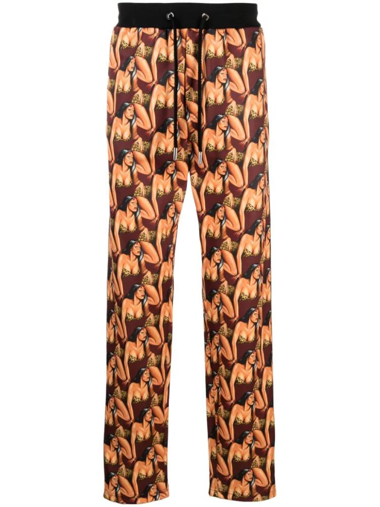 Roberto Cavalli printed track pants - Red Cover