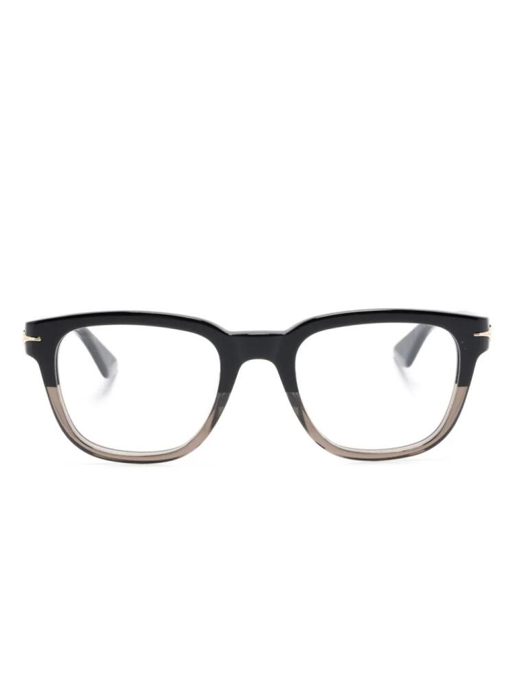 Montblanc gradient-effect square-frame glasses - Black Cover