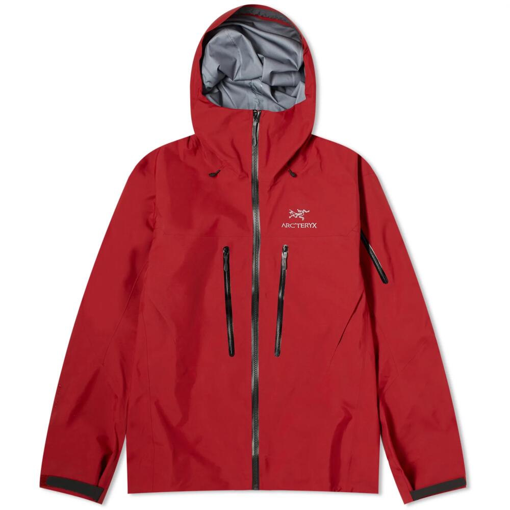 Arc'teryx Men's Alpha SV Jacket in Bordeaux Cover