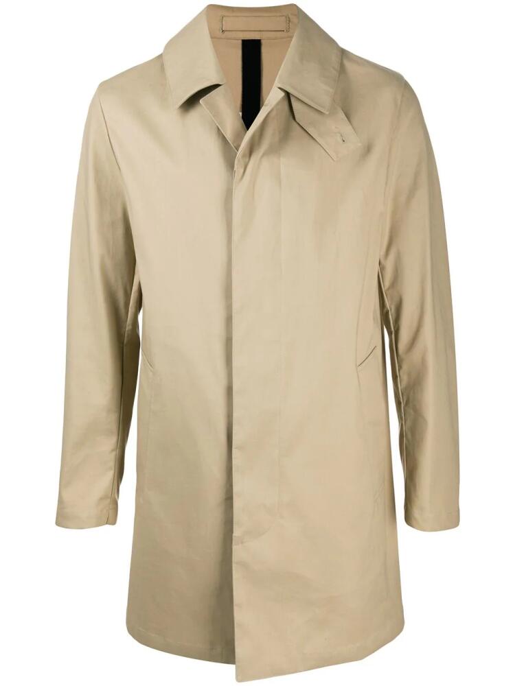 Mackintosh CAMBRIDGE cotton coat - Neutrals Cover