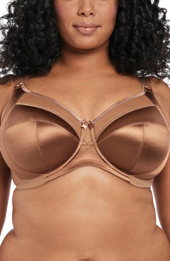 Goddess Keira Full Figure Underwire Bra in Cinnamon Cover