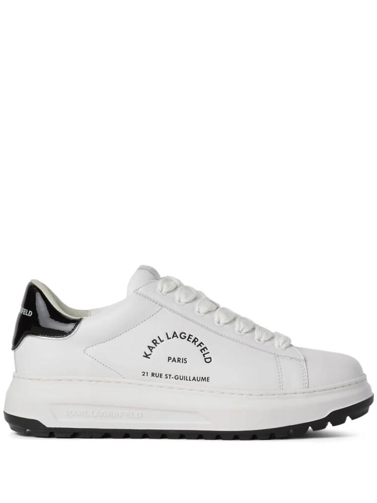 Karl Lagerfeld Rue St-Guillaume Kapri Lug sneakers - White Cover