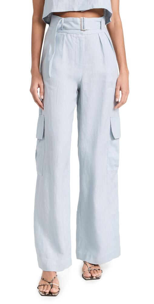 HEVRON Maggie Pants Dusty Blue Cover