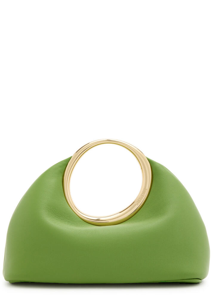 Jacquemus Le Petit Calino Leather top Handle bag - Green Cover