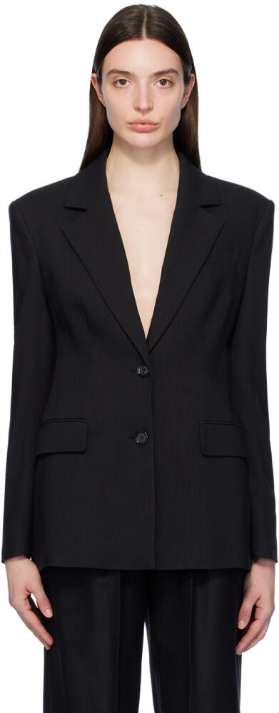 BOSS Black Notched Blazer Cover