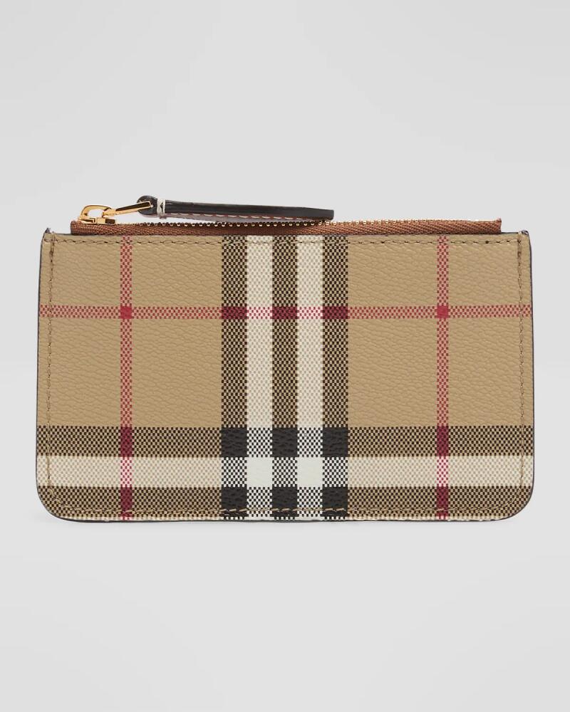 Burberry Kelbrook Check Zip Wallet Cover