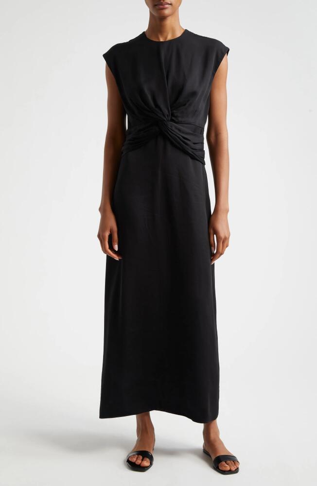 Róhe Drape Dress in Black Cover