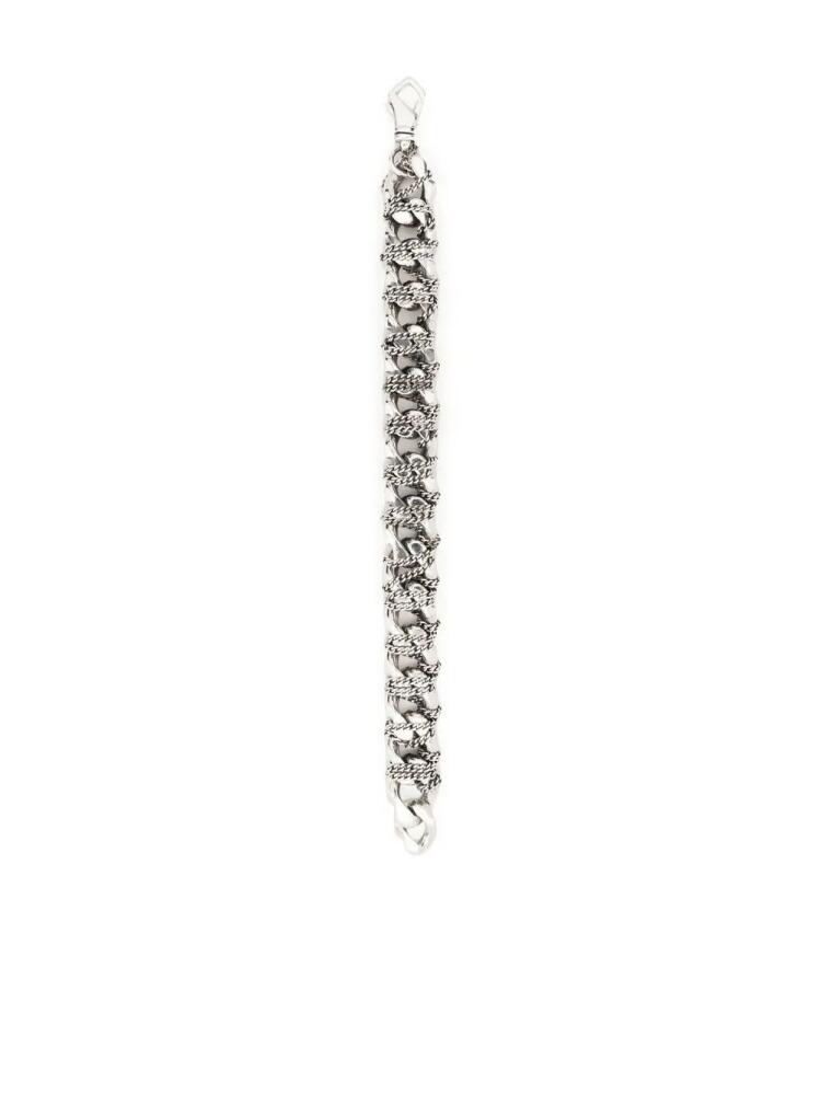 Emanuele Bicocchi chunky chain-link bracelet - Silver Cover