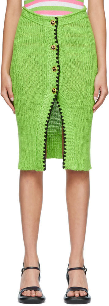 Cormio Green Laura Midi Skirt Cover