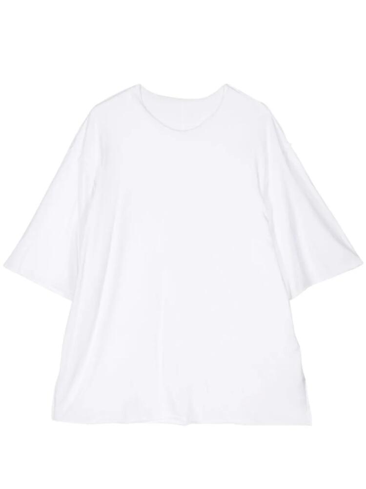 Attachment crew-neck cotton T-shirt - White Cover