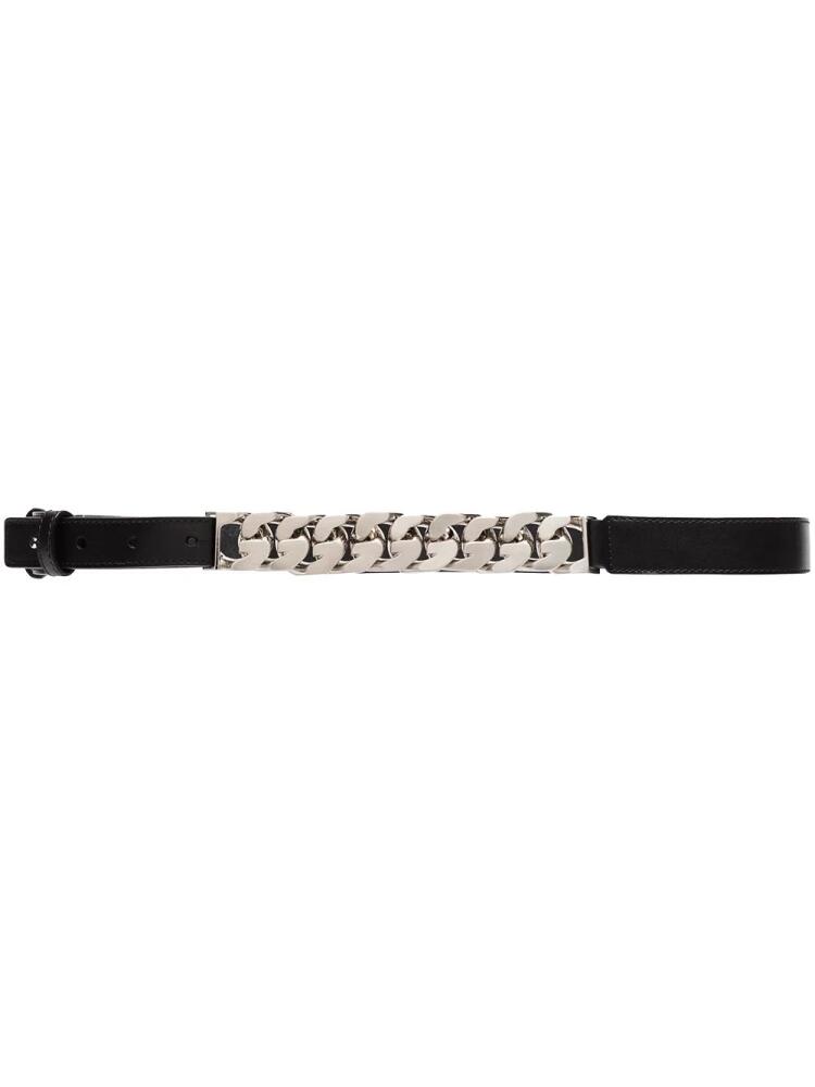 Givenchy chain-link slim belt - Black Cover