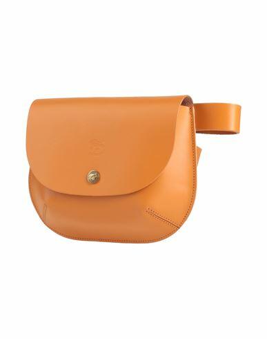 Il Bisonte Woman Belt bag Mustard Soft Leather Cover