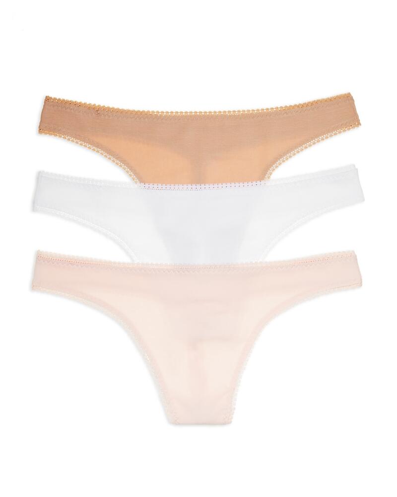 On Gossamer Cabana Cotton Blend Hip-g Thongs, Set of 3 Cover