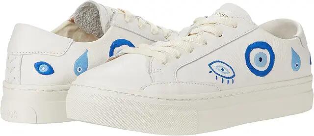 Soludos Evil Eye Ibiza Sneaker (White) Women's Shoes Cover