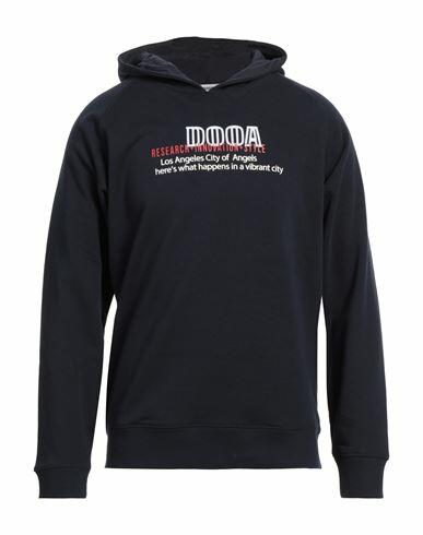 Dooa Man Sweatshirt Midnight blue Cotton, Polyester Cover