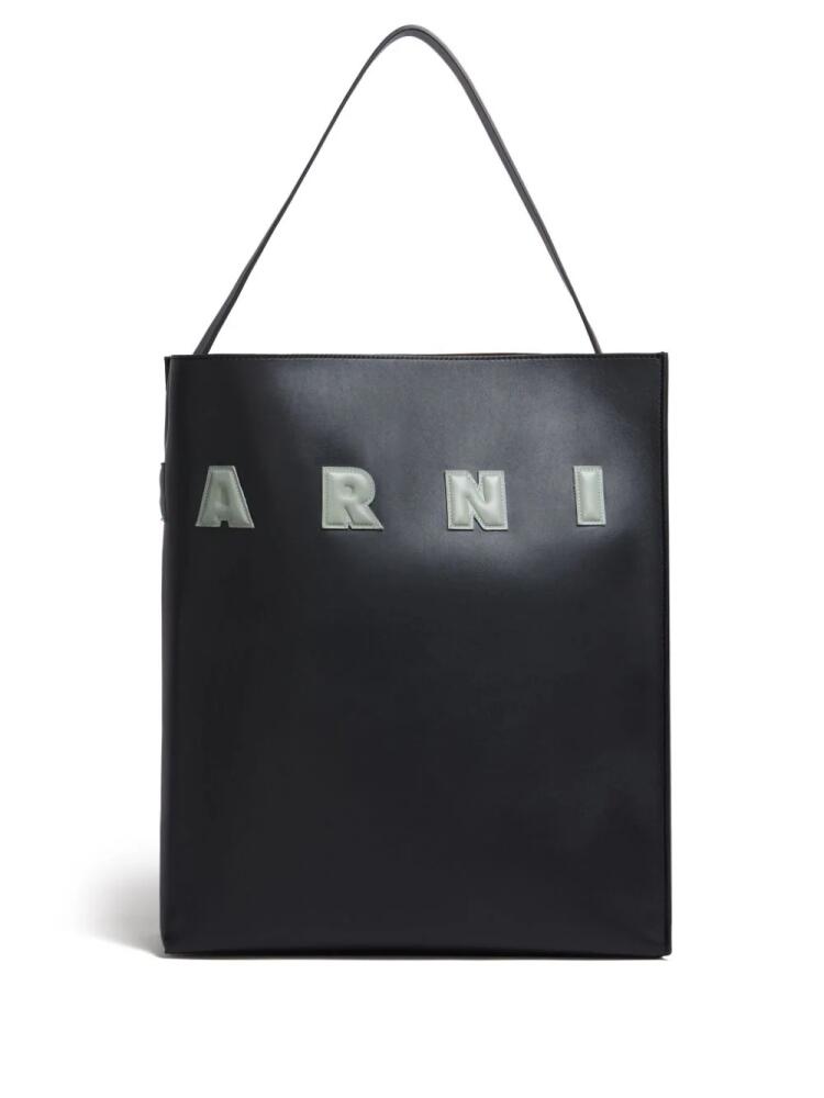 Marni Museo leather tote bag - Black Cover