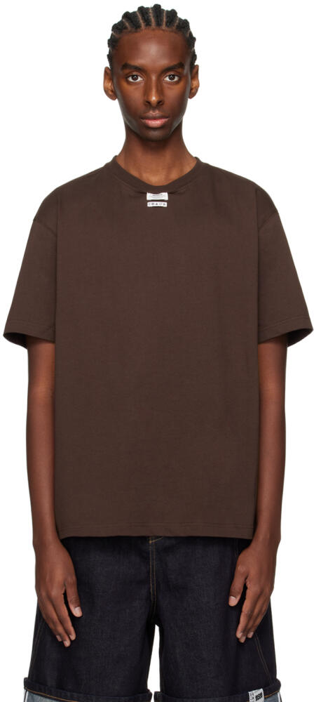 ADER error Brown Patch T-Shirt Cover