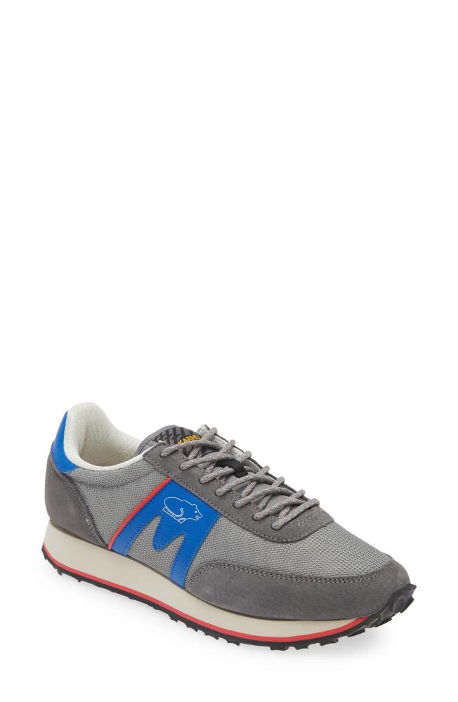 Karhu Gender Inclusive Albatross Control Sneaker in Charcoal Gray/Strong Blue Cover