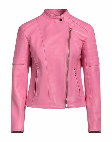 Masterpelle Woman Jacket Pink Soft Leather Cover