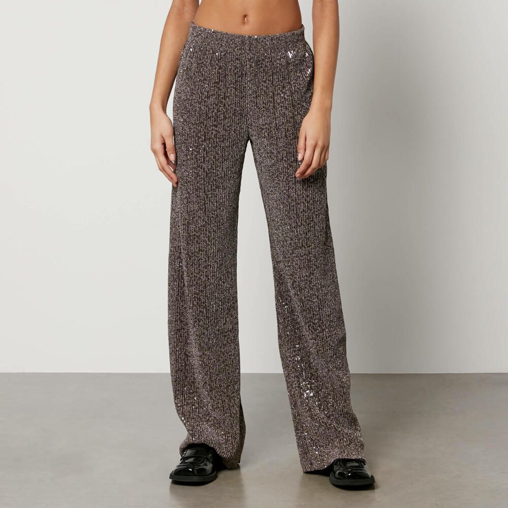 Stine Goya Markus Woven Sequined Lurex Trousers Cover