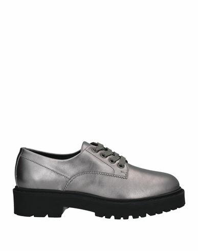 Hogan Woman Lace-up shoes Lead Soft Leather Cover