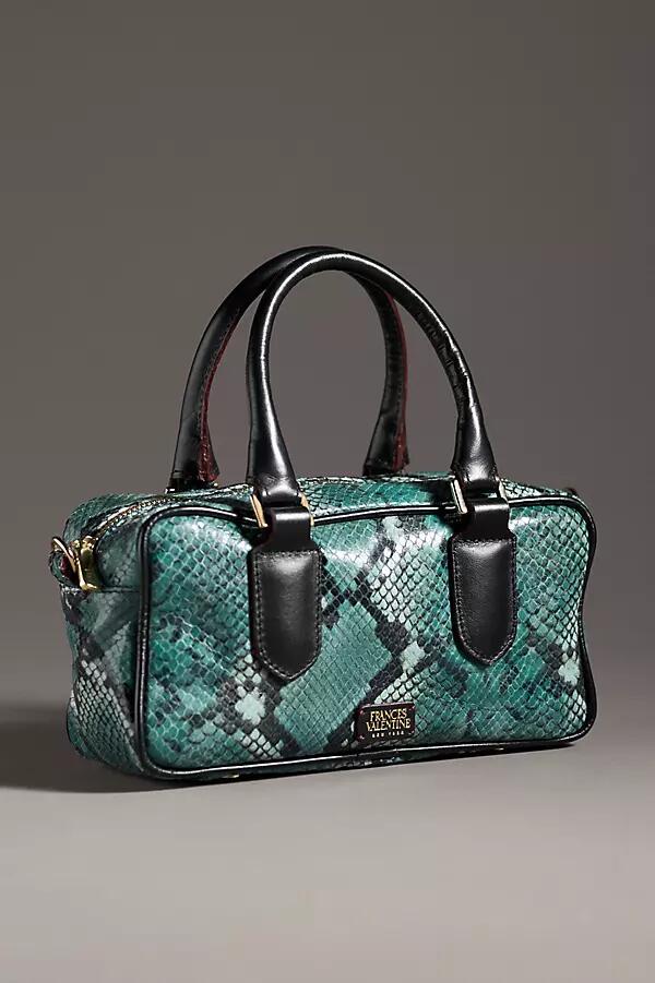 Frances Valentine Paulie Python Box Bag Cover