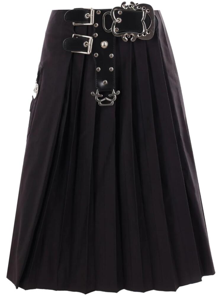 Chopova Lowena Mast Kilt skirt - Black Cover