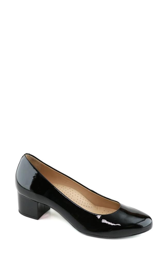 Marc Joseph New York Broad Street Patent Leather Pump in Black Soft Patent Cover