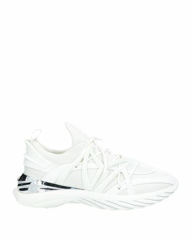 Jimmy Choo Man Sneakers White Textile fibers Cover