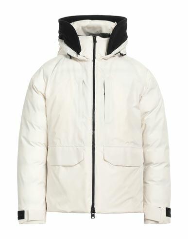 Woolrich Pertex Mountain Jacket Man Jacket Ivory Polyester Cover