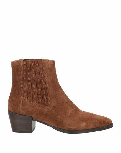 Rag & Bone Woman Ankle boots Camel Soft Leather Cover